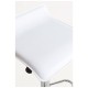 Taburete Tom Blanco de polipiel