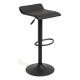 Taburete Tom Black Negro de polipiel