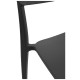 Silla Rim Negro de polipropileno