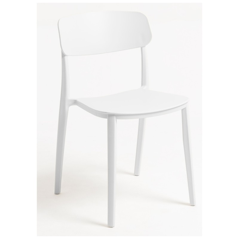 Silla Rim Blanco de polipropileno