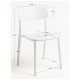Silla Rim Blanco de polipropileno