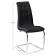 Silla Cumby Negro de polipiel