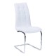 Silla Cumby Blanco de polipiel