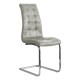 Silla Cumby Vintage Gris claro de polipiel