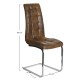 Silla Cumby Vintage Marrón de polipiel