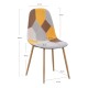 Silla Leo Patchwork Amarillo de tela (poliéster transpirable)