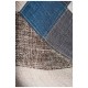 Silla Leo Patchwork Azul de tela (poliéster transpirable)