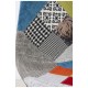 Silla Leo Patchwork Patchwork colores de tela (poliéster transpirable)