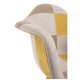 Silla Luba Patchwork Amarillo de tela (poliéster transpirable)