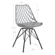 Silla Iron Mani Gris claro de polipropileno
