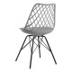 Silla Iron Mani Gris claro de polipropileno