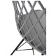 Silla Iron Mani Gris claro de polipropileno