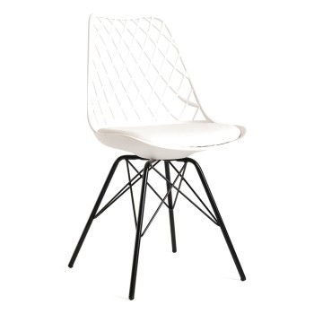 Silla Iron Mani Blanco de polipropileno