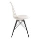 Silla Iron Mani Blanco de polipropileno