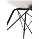 Silla Iron Mani Blanco de polipropileno