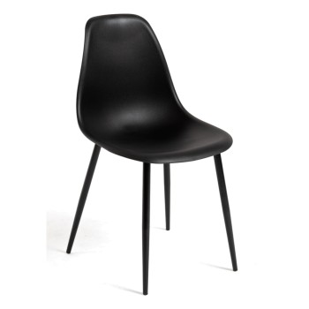 Silla Cleny Total Negro de polipropileno