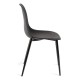 Silla Cleny Total Negro de polipropileno