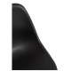 Silla Cleny Total Negro de polipropileno