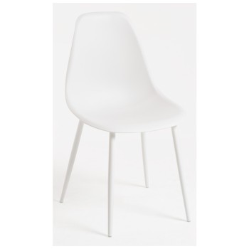 Silla Cleny Total Blanco de polipropileno