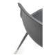 Silla Cleny Total Gris oscuro de polipropileno