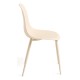 Silla Cleny Total Beige de polipropileno