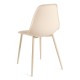 Silla Cleny Total Beige de polipropileno