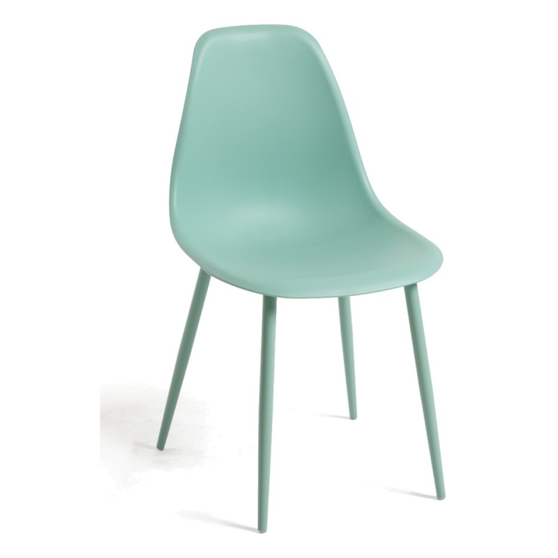 Silla Cleny Total Celadón de polipropileno