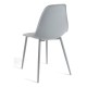 Silla Cleny Total Gris claro de polipropileno