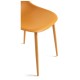 Silla Cleny Total Mostaza de polipropileno
