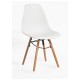 Silla Dinle Blanco de polipropileno