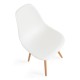 Silla Dinle Blanco de polipropileno