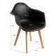 Silla Luba Negro de polipropileno