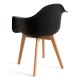 Silla Luba Negro de polipropileno