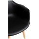 Silla Luba Negro de polipropileno
