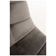Silla Nordi Terciopelo Gris claro