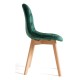 Silla Nordi Terciopelo Verde