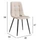 Mesa Fany laminado extensible