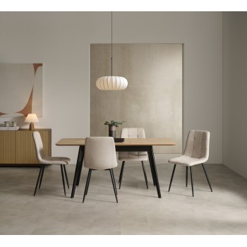 Mesa Fany laminado extensible