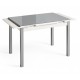 Mesa Genova Cristal extensible